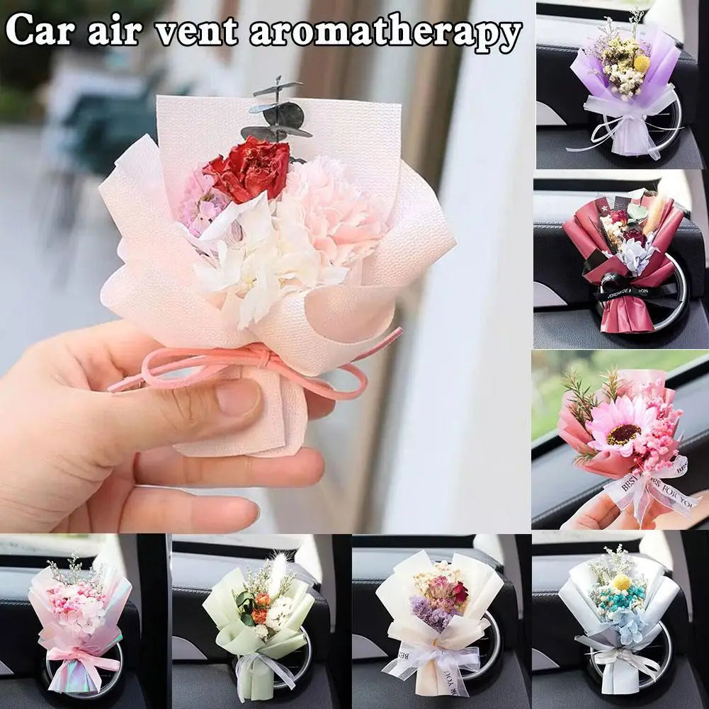 Valentine Flower Vent Clip