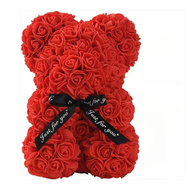 Teddy Bear Rose Valentine's Day